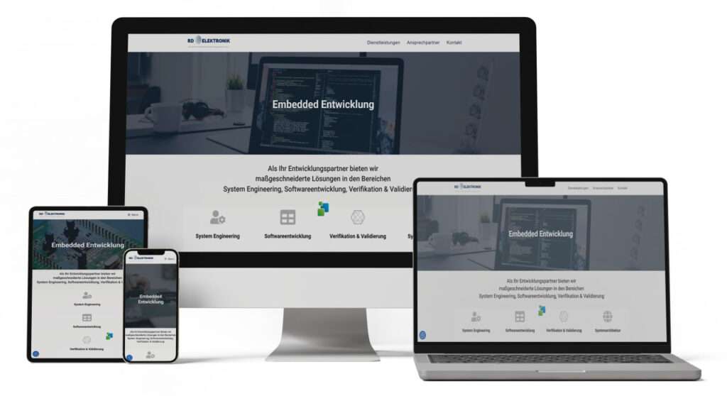 Webdesign Lübeck SEO Lübeck Northbay Digital & Design MockUp_Roman_Dietrich_Elektronik