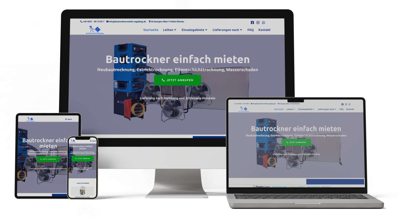 Mehr über den Artikel erfahren Bautrocknerverleih-Segeberg