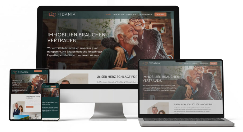 Webdesign Lübeck SEO Lübeck Northbay Digital & Design fidania.ch Webdesign